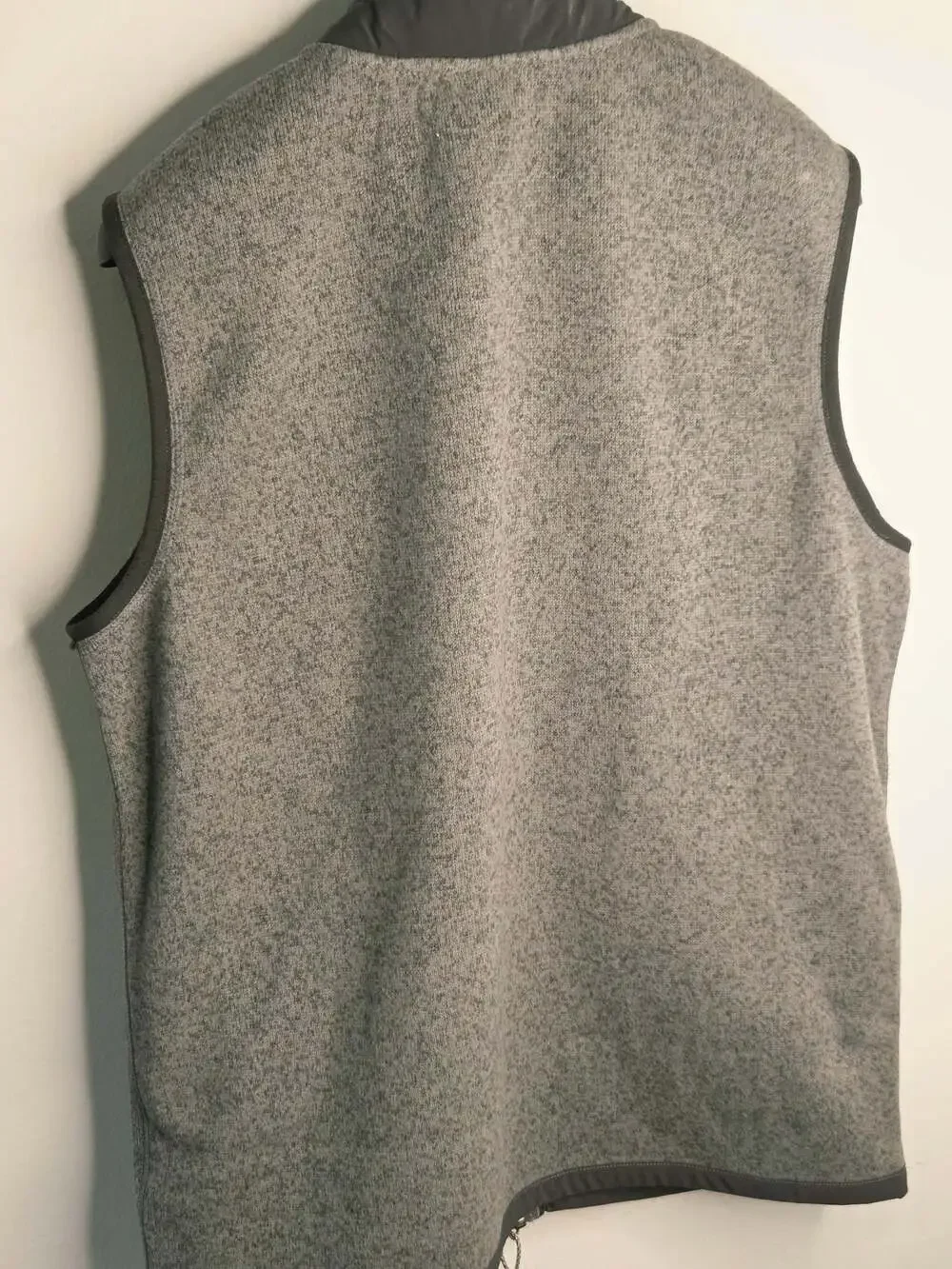 The North Face Gordon Lyons Full Zip Fleece Vest Mens Medium (M) Gray Heather